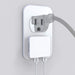 Nekmit Dual Port 3.1A Ultra Thin Flat USB Wall Charger with Smart IC, White-USB Home/Wall Chargers-Nekmit-brands-world.ca