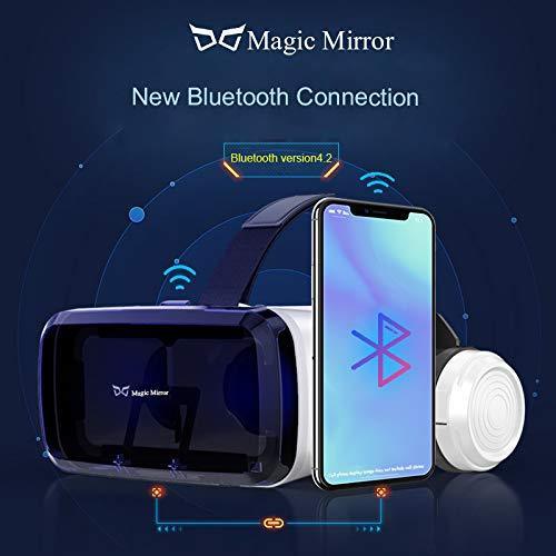 (NEWEST)VR Headset, Virtual Reality Headset ,With Bluetooth Connect...-Virtual Reality Accessories-SAMA-brands-world.ca