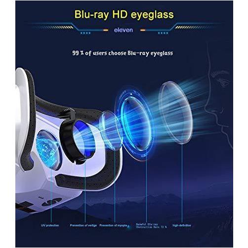 (NEWEST)VR Headset, Virtual Reality Headset ,With Bluetooth Connect...-Virtual Reality Accessories-SAMA-brands-world.ca