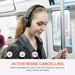 Noise Cancelling Headphone 70H Playtime, Siri Voice Contro-Noise Cancelling Headphones-NEW BEE-brands-world.ca