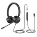 Noise Cancelling USB Headset with Michonne for Skype, Zoom, Laptop, Phone, PC, Tablet-Noise Cancelling Headphones-SAMA-brands-world.ca