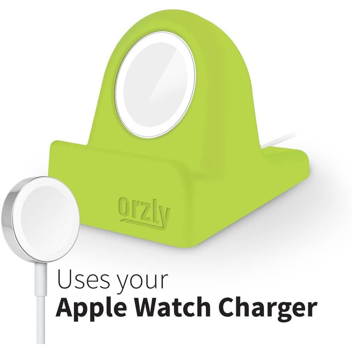 Orzly Compact Stand for Apple Watch - Nightstand Mode CompactStand RED-Apple Watch Stands & Docks-Orzly-brands-world.ca