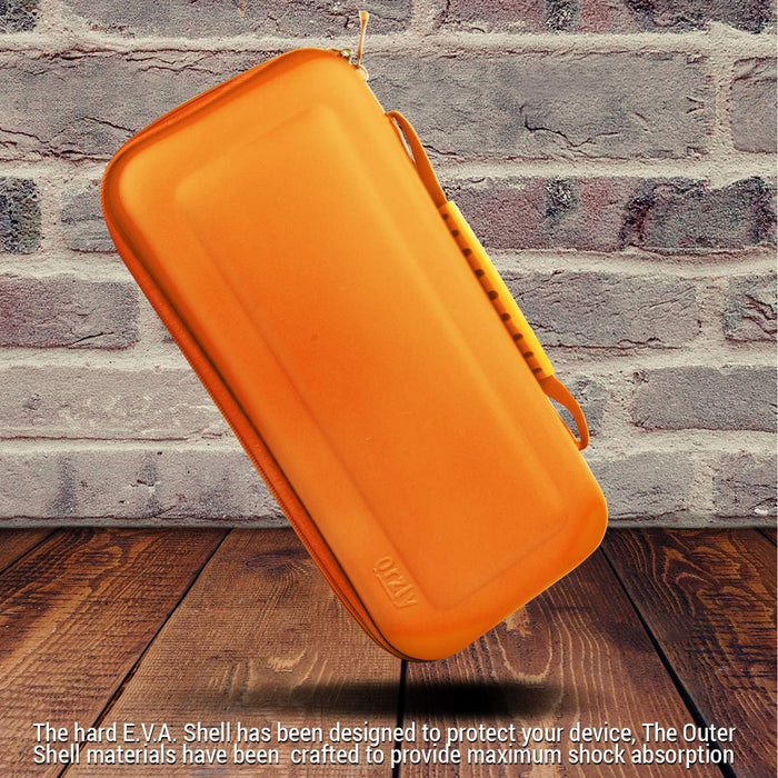 Orzly Switch Accessories Bundle, Orange Carry Case for Nintendo Switch...-Nintendo Switch Miscellaneous-Orzly-brands-world.ca