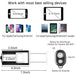 PEYOU Compatible for iPhone iPad Tripod, 50" Aluminum Camera Tablet Phone...-Tripods-SAMA-brands-world.ca