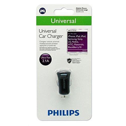 PHILIPS Tiny USB Car Charger Fast Charge 5V/1A – 5W Universal Mobile phones iPhones-USB Car Chargers-Philips-brands-world.ca