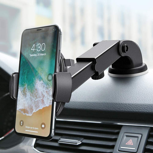 Phone Holder for Car FLOVEME Universal Long Neck Dashboard & Windshield...-Cell Phone Car Mounts-Floveme-brands-world.ca