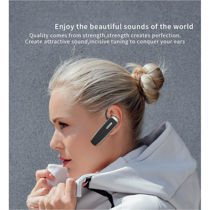 Portable In-Ear Smart Telephone Hand Free Earphone Wireless Headset Earphones with Mic-Bluetooth Headsets-SAMA-brands-world.ca