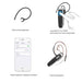 Portable In-Ear Smart Telephone Hand Free Earphone Wireless Headset Earphones with Mic-Bluetooth Headsets-SAMA-brands-world.ca