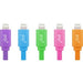 PQI i-Cable Flat 20 Pink Lightning Cable-iPhone Chargers & Cables-PQI-brands-world.ca