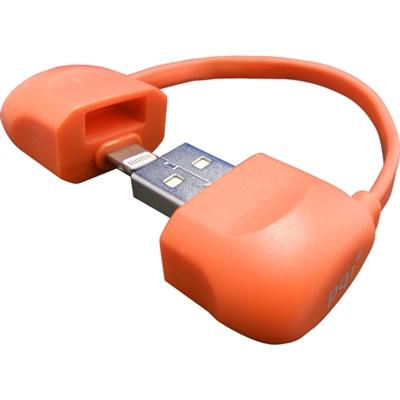 PQI Lightning i-cable bag Orange-iPhone Chargers & Cables-PQI-brands-world.ca