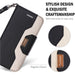 ProCase iPhone Xs/iPhone X Wallet Case, Flip Kickstand Case with Card Black-iPhone X XS Cases-Procase-brands-world.ca