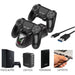 PS4 Controller Charging Station, Orzly Twin Dock for 2x...-PS4 Power Cords & Charging Stations-Orzly-brands-world.ca