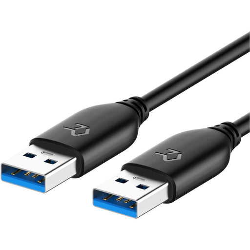 Rankie USB 3.0 Cable, Type A to A, 6 Feet, Black-Computer USB Cables-Rankie-brands-world.ca