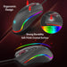 Redragon M711 Cobra Gaming Mouse with 16.8 Million RGB Color Backlit,-Gaming Mice-Redragon-brands-world.ca