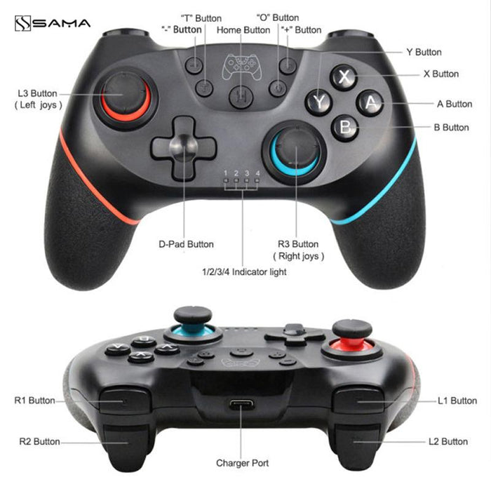 SACH-090-GREY-Nintendo Switch Controllers-SAMA-brands-world.ca