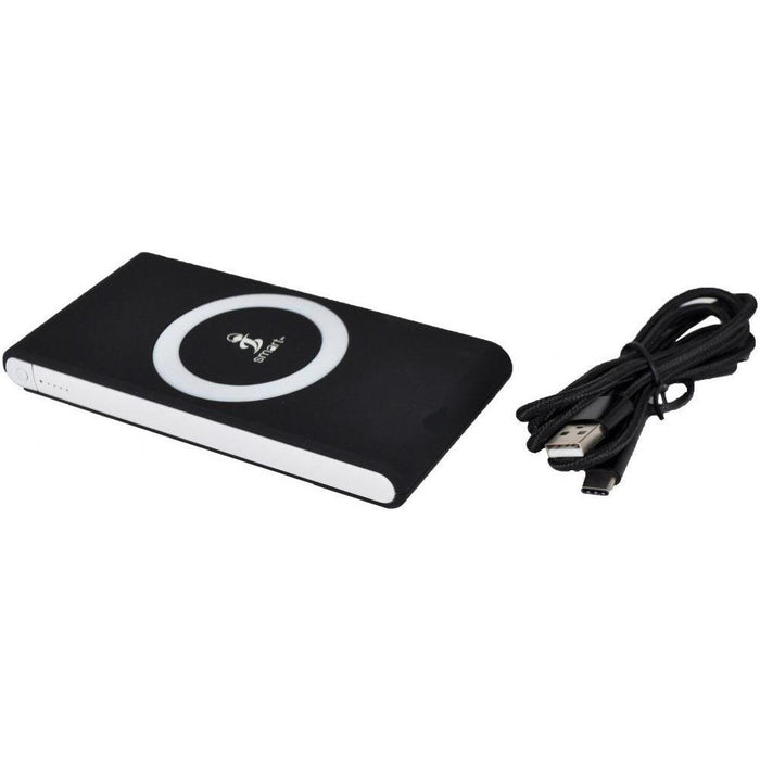 SAMA-Air Connect PRO Premium Wireless Power Bank 7000 mAh include Wireless Charging Pad USB Cable USB Port - Black-Power Banks-SAMA-brands-world.ca