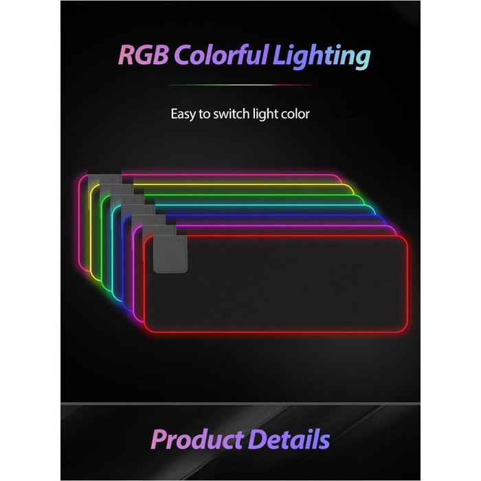 SAMA High quality extended large gaming mouse pads led RGB with 10w wireless charger-Mouse & Wrist Pads-SAMA-brands-world.ca