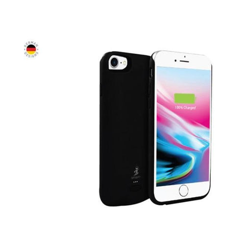 SAMA-Ignite Plus Ultra Slim Battery Case for iphone 8 / 7 / 6s 4000 mAh Free Screen Protector - Black-Power Banks-SAMA-brands-world.ca