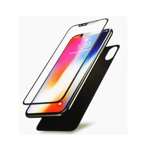 SAMA-Iguard Front Back Premium Tempered Glass Protector Silver for Iphone X- Space Gray-iPhone X-XS Screen Protectors-SAMA-brands-world.ca