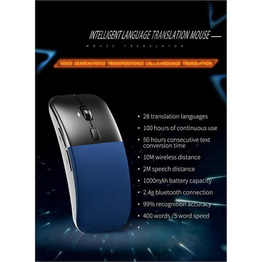 SAMA Intelligent Translation Mouse Blue color-Wireless Mice-SAMA-brands-world.ca