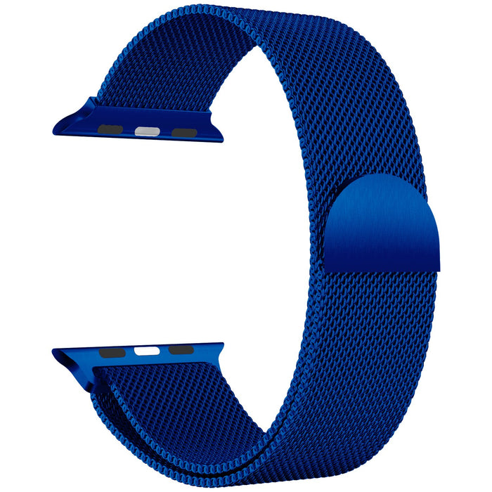 SAMA Magnetic Milanese Loop Stainless Steel Watch Bands 38/40mm For iWatch Series 5 4 3 2 1 Blue-Apple Watch Bands & Straps-SAMA-brands-world.ca