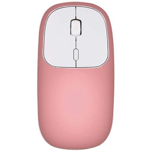 SAMA Rechargeable 2.4GHz Wireless Ergonomic Mouse Metal Silent Dual Mode Pink-Wireless Mice-SAMA-brands-world.ca