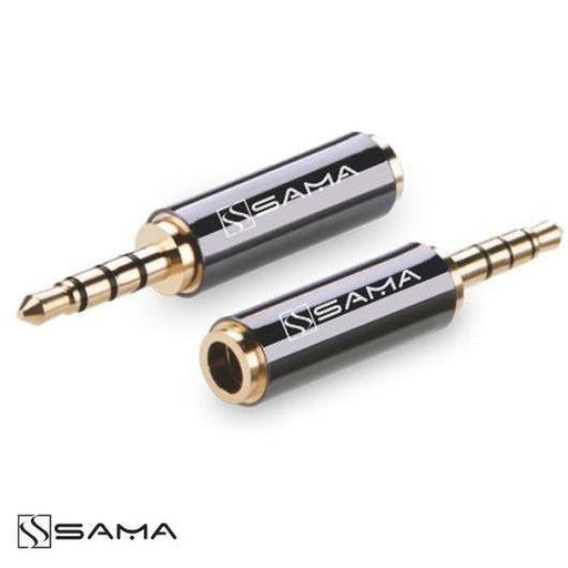 SAMA SA-20501 2. 5mm Male to 3. 5mm Premium Quality Converter Headphone Adapter-Adapters-SAMA-brands-world.ca