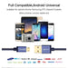 SAMA SA-30401 USB2.0 to micro USB data & charging cable with braid 1.5M Blue-Micro USB Cable-SAMA-brands-world.ca