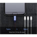 SAMA SA-30401 USB2.0 to micro USB data & charging cable with braid 1.5M Blue-Micro USB Cable-SAMA-brands-world.ca