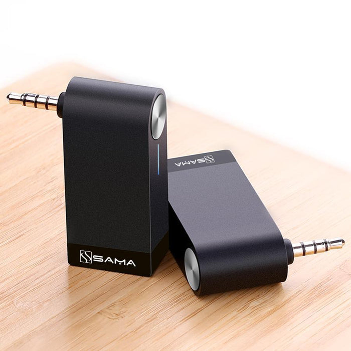 SAMA SA-50202 Wireless Bluetooth 4.1 Music Audio Receiver Adapter with Mic & battery-In-Car Bluetooth-SAMA-brands-world.ca