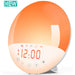 SAMA Sunset Simulation 7Colors 2Alarm 8Natural Sounds Digital Sunrise Alarm Clock Radio-Sleep Tech-SAMA-brands-world.ca