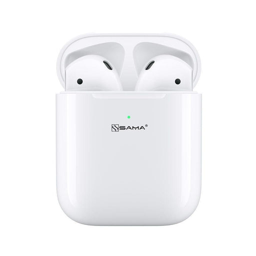 SAMA Wireless Earbuds 5.0 with wireless Charging case/popup function/auto Connect + FREE Silicon Case-SAMA-brands-world.ca