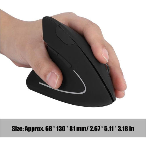 SAMA Wireless Vertical Mouse Left-Handed 2.4GHz USB Ergonomic-Wireless Mice-SAMA-brands-world.ca