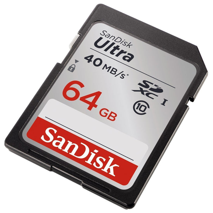 SANDISK SD card 40mb/s sdsdun 64gb-SD, SDHC & SDXC Memory-SanDisk-brands-world.ca