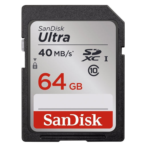 SANDISK SD card 40mb/s sdsdun 64gb-SD, SDHC & SDXC Memory-SanDisk-brands-world.ca