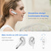 Single Ear Wireless Earphones 24 hrs In Ear Earphone White-Bluetooth Headsets-Link Dream-brands-world.ca