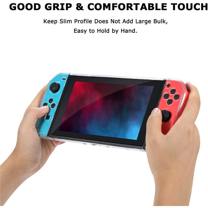 Tasikar Dockable Protective Case Compatible with Nintendo Switch Separable...-Nintendo Switch Skins, Faceplates & Cases-Tasikar-brands-world.ca