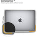 tomtoc 360 Protective Laptop Sleeve for 16-inch New MacBook Pro, Gray-Laptop Sleeves-tomtoc-brands-world.ca