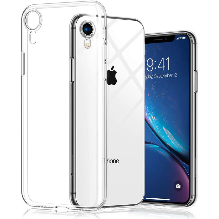 TORRAS Crystal Clear iPhone XR Case, Slim Soft TPU [Anti-Yellow] Cover-iPhone XR Cases-TORRAS-brands-world.ca