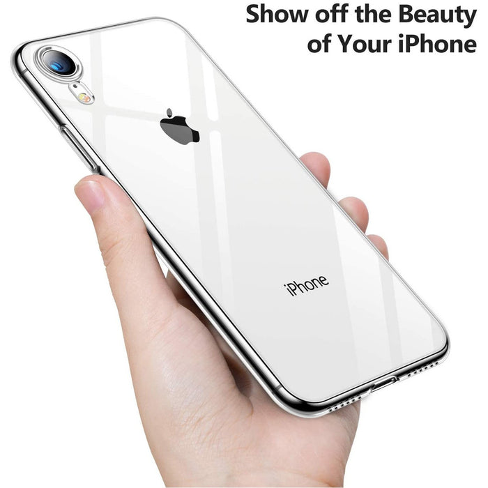 TORRAS Crystal Clear iPhone XR Case, Slim Soft TPU [Anti-Yellow] Cover-iPhone XR Cases-TORRAS-brands-world.ca