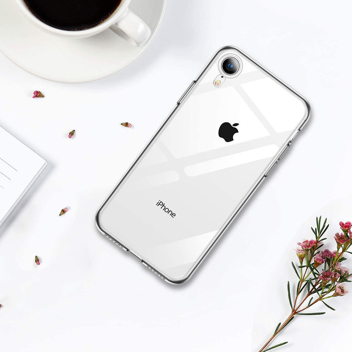 TORRAS Crystal Clear iPhone XR Case, Slim Soft TPU [Anti-Yellow] Cover-iPhone XR Cases-TORRAS-brands-world.ca
