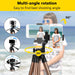 Tripod 50" with Mobile Clip Holder Bracket Stand with 3-Dimensional Head and Quick Release Plate-Tripods-SAMA-brands-world.ca