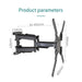 TV Wall Mount Full Motion for Most 32-60 Inches LED LCD TV/Monitor, Computer Monitor Mount with Articulating Arms-TV Mounts-SAMA-brands-world.ca