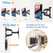 TV Wall Mount Full Motion for Most 32-70 Inches LED LCD TV/Monitor, 180 degree swivel-TV Mounts-SAMA-brands-world.ca