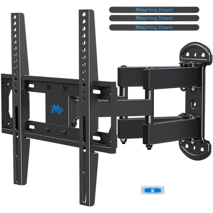 TV Wall Mount Full Motion for most of 26-55 Inch LED, Dual Articulating Arm-TV Mounts-Mounting Dream-brands-world.ca