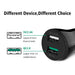 UGREEN 2 ports Dual-USB Car Charger 20392-USB Car Chargers-UGREEN-brands-world.ca