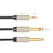 UGREEN 3.5MM to Dual 6.5MM Audio Cablepure copper wire core15U gold-plated, OD 4.5MM-Audio Cables-UGREEN-brands-world.ca