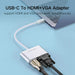 UGREEN 50317 USB-C to HDMI+VGA Converter Silver-Other Cables & Connectors-UGREEN-brands-world.ca