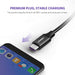UGREEN 5A USB C Cable, Nylon-Braided USB Type C Charger Lead Super Fast Charge 1m/Black-USB C Cable-UGREEN-brands-world.ca