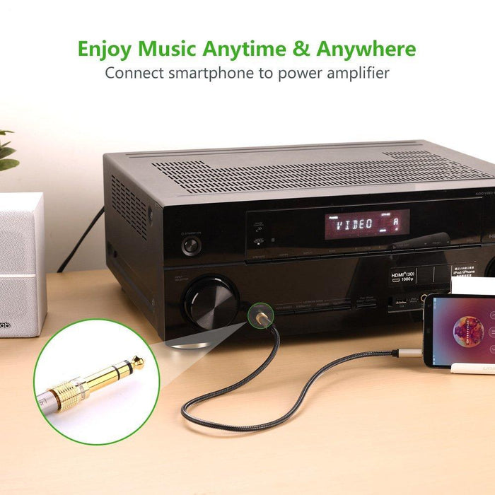 UGREEN 6.5mm Male to 3.5mm Female Adapter-Headphone Accessories-UGREEN-brands-world.ca